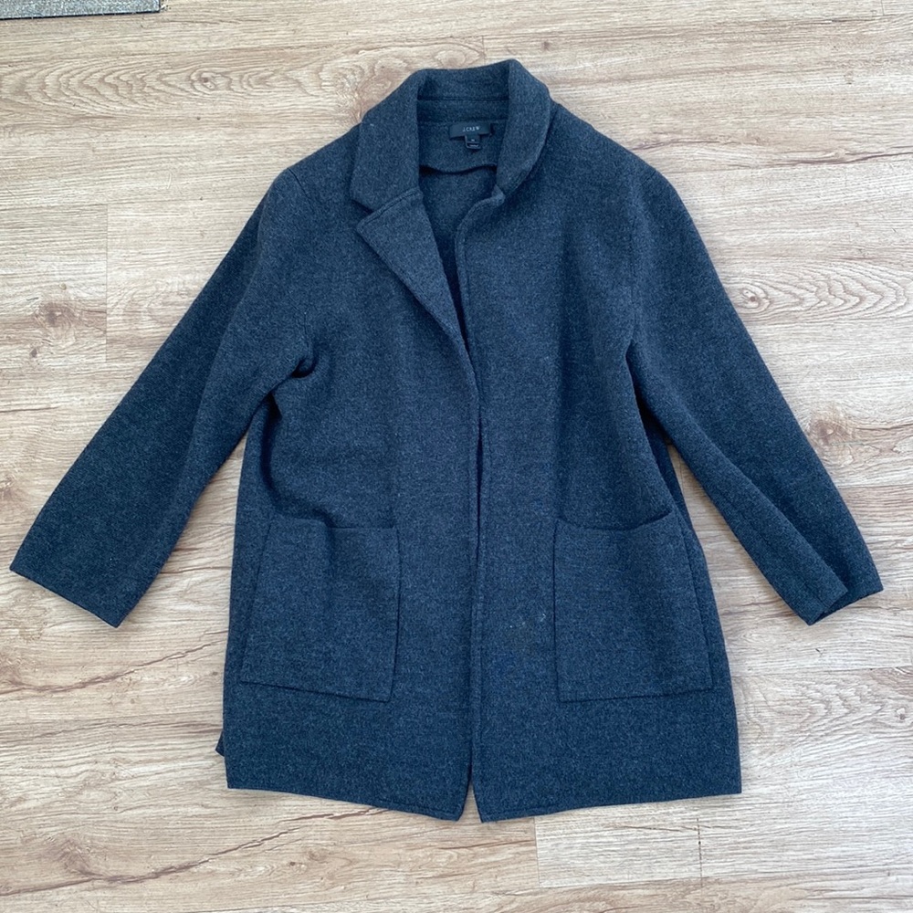 J Crew Sweater Blazer